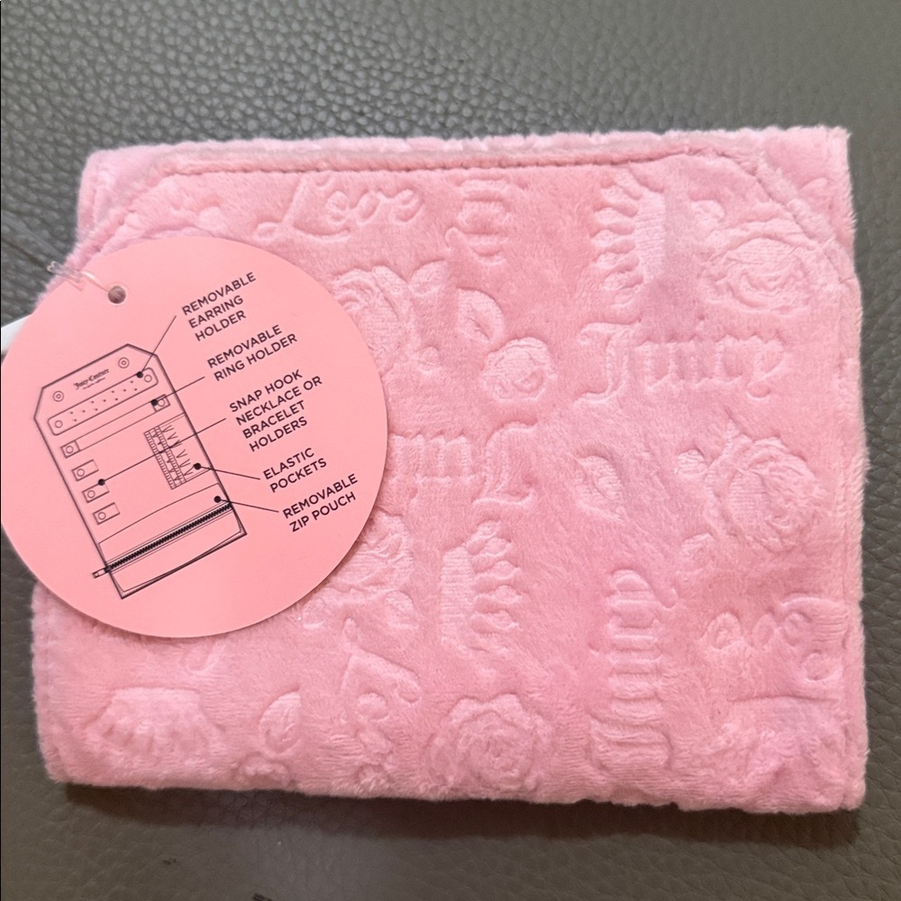 Pink Travel Jewelry Organizer - Picture 2 of 4